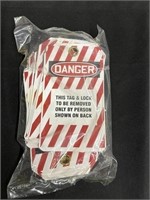 (1) Pack of 25 Danger Tags