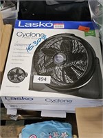 2- lasko cyclone fans