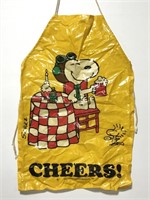 Vintage Peanuts Snoopy kitchen apron