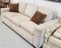 Macy's Creme Colored Pull Out Couch