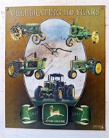 Celebrating 160 Years John Deere Sign