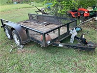 12.5 ft duel axel trailer NO title