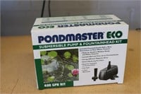 Pondmaster ECO Submersible Pump & Fountainhead Ki!