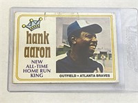 1974 Hank Aaron Topps Baseball Card