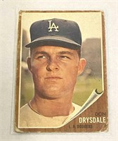 1961 Don Drysdale Topps Baseball Card