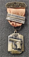 1950s Coral Gables Poilce Pistol Club Medal