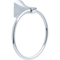 Delta Pierce Wall Mount Round Closed Towel Ring Ba