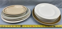 China and Corelle Plates and Platters