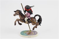 De Grazia. "Merry Little Indian" carousel horse LE