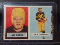 1957 TOPPS #15 JACK BUTLER ROOKIE CARD HOF