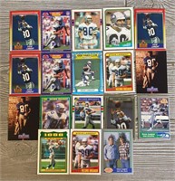 (18) Seahawks Steve Largent NFL Football Cards