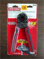 Craftsman 8" MAX Axess Locking Wrench 35359