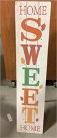 Home sweet home wooden lighted sign 8X36