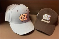 6 NC Tarheels Licensed Fitted Hats NWT