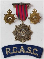 WW2 Canadian Vintage Military Badges