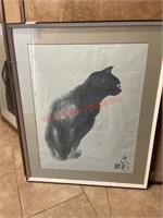 Wall Art: Black Cat (Hallway)