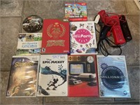 Assortment of WII Games & Accessories