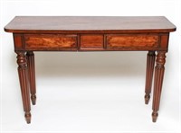 English Regency -Manner Wood Console Table