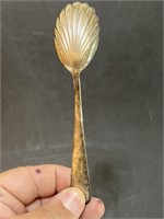 Sterling Floral Sugar Spoon