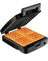 $70 Krups Breakfast Set Stainless Waffle Maker