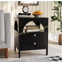 Black Night Stand Table
