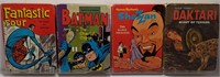 Big Little Books Fantastic 4 Shazan Batman Daktari