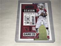 Kyler Murray Panini Contenders Football Card