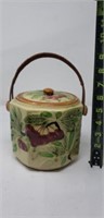 Antique Japan Biscuit Jar