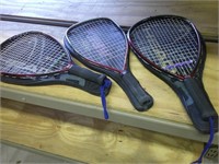 raquet ball raquets and cases