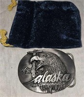 1991 commemorative Alaska belt buckle