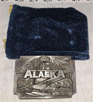 1990 commemorative Alaska belt buckle
