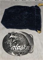 Alaska belt buckle