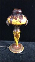 Delatte / Galle Cameo Glass Table Lamp