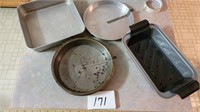 Vintage Baking Pan Lot