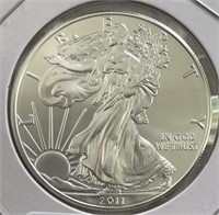 2011 American Eagle Silver GEM BU