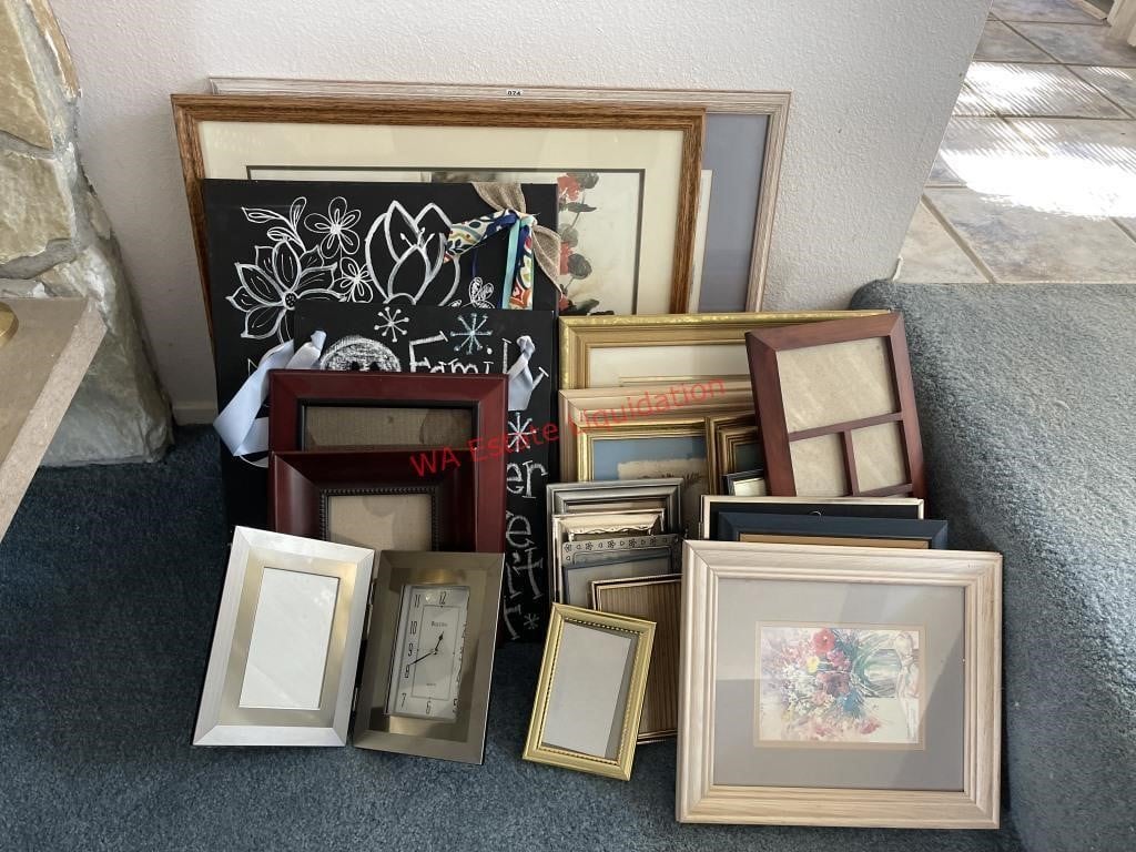 Photo frames and Framed Art (Living Room)