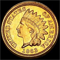 1863 Indian Head Penny UNCIRCULATED