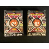 (2) 2020-21 Basketball Chronicles Sealed Blasters