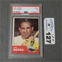 1963 Topps Yogi Berra #340 PSA Graded 5