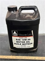 Sealed Jug of 10W30 Motor Oil. 2.5 US gallons.
