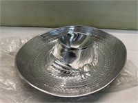 Pewter Mexican Sombrero Chip / Dip