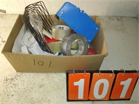 OFFICE SUPPLIES & ROLLS OF PACKAGING TAPE