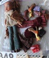 Brat Doll (Vintage), Many Clothes & Accessories