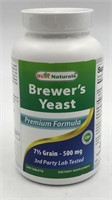 Newbest Naturals Brewer’s Yeast 7 1/2 Grain 500mgs