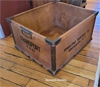 Spalding bakers Binghamton transport crate