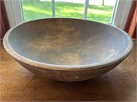 Munising turned wooden bowl