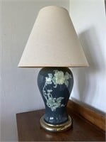 Floral table lamp