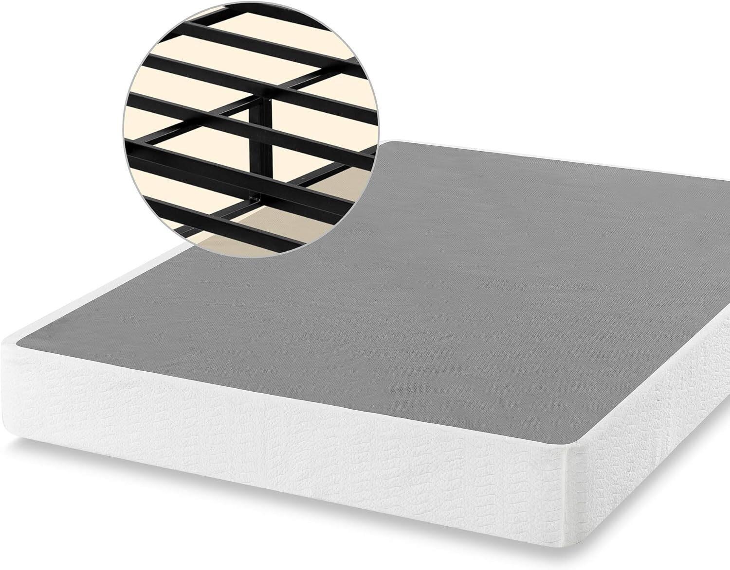 READ! ZINUS 9 Inch Metal Box Spring  King Original