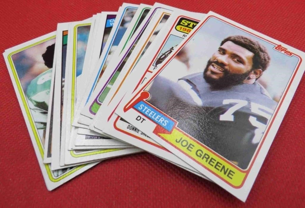 1970-80's Lot 20 Topps NFL Football Cards Vintage