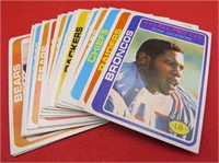 1978 Topps Lot 20 NFL Football Cards Stars MORE